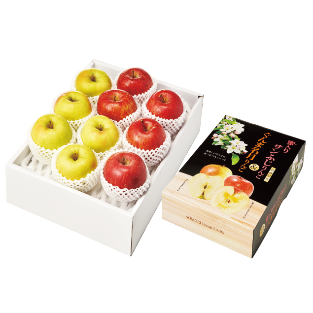 青森県産 サンふじ＆ぐんま名月
