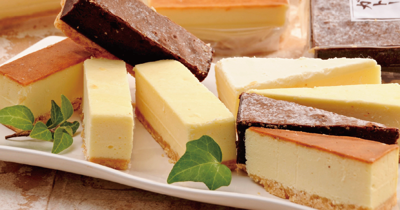 北海道 四角いチーズケーキ＆ガトーショコラ