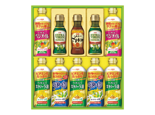 ＜日清オイリオ＞オリーブオイル＆バラエティオイルギフト