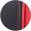 ブラック/レッド