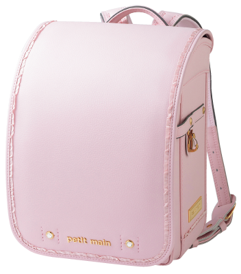 プティマイン フリルチェリーネイルピンク