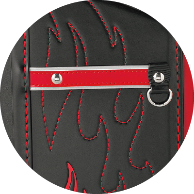 イメージ② ブラック/カーマインレッド