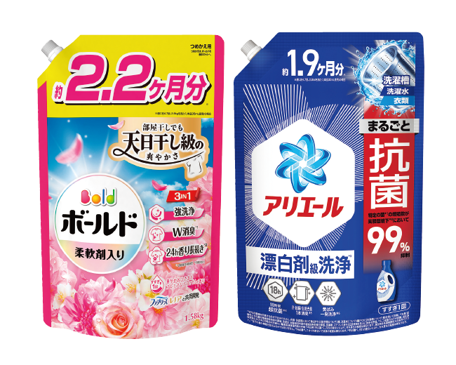 ボールドジェル詰替各種 アリエールジェル詰替各種