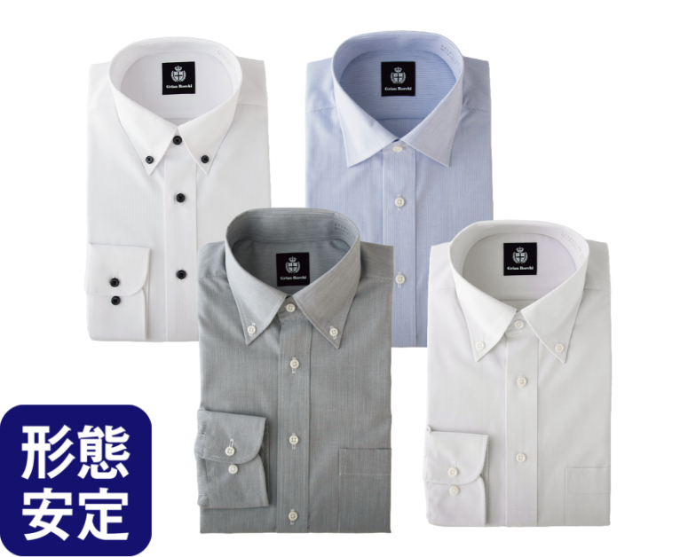 【紳士】デザインドレスシャツ