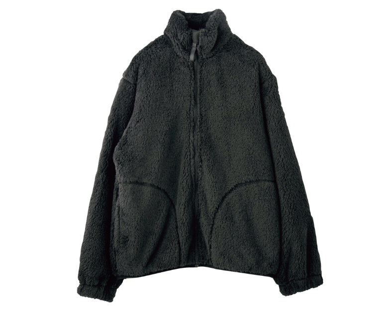 【ガールズ】ボアフリースジャケット