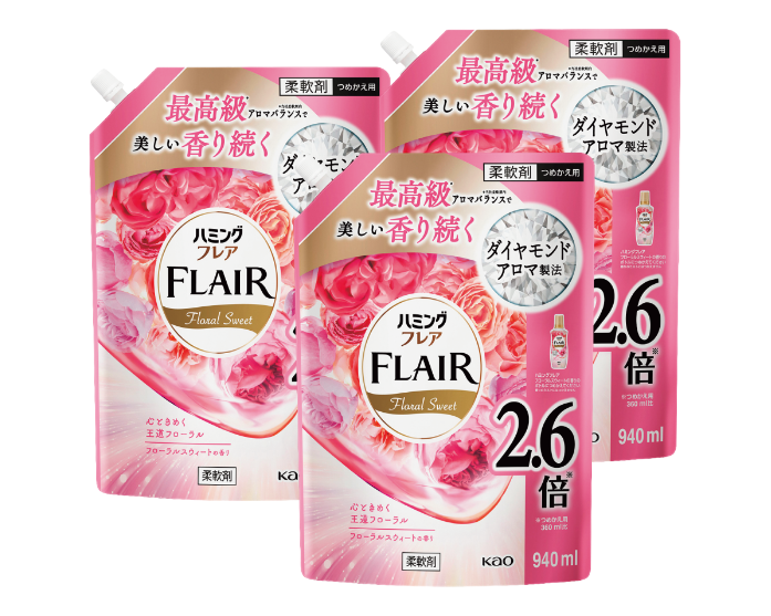 ハミングフレアフレグランス詰替3個セット