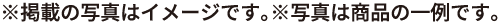 ※掲載の写真はイメージです。※写真は商品の一例です。
