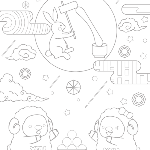 9月分ぬりえ