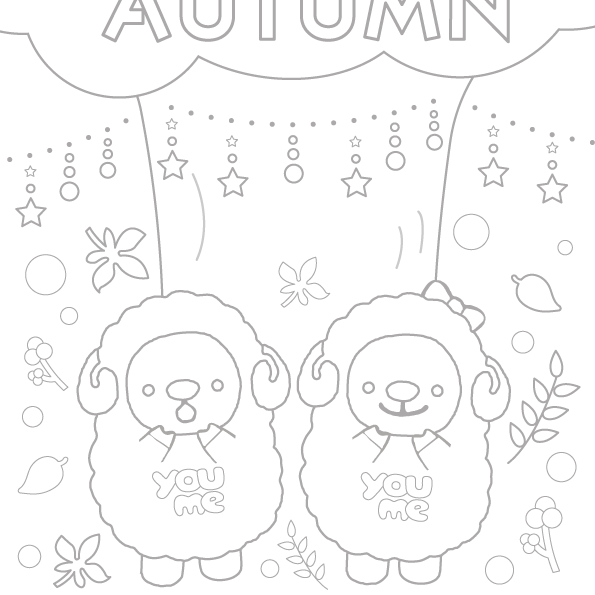 11月分ぬりえ