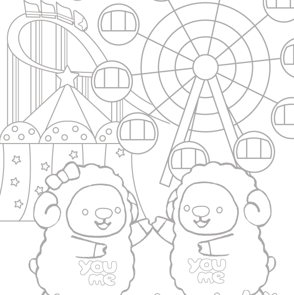 5月分ぬりえ
