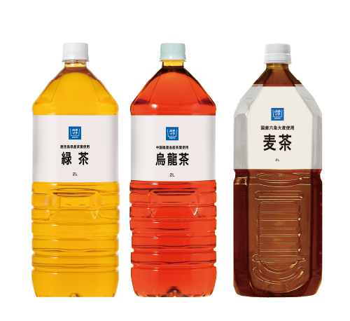 緑茶・烏龍茶・麦茶