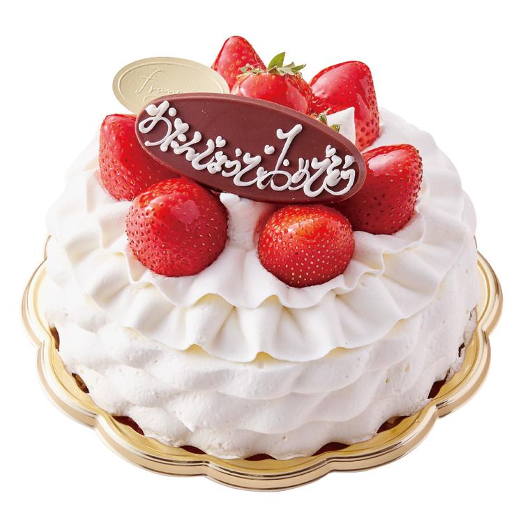 いちごのデコレーションケーキ