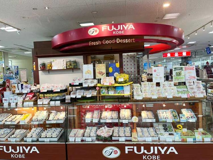 FUJIYA KOBEの焼き菓子コーナーの画像