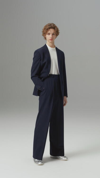 ワイドパンツスーツ