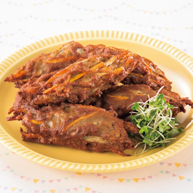 イワシとごぼうのさつま揚げ