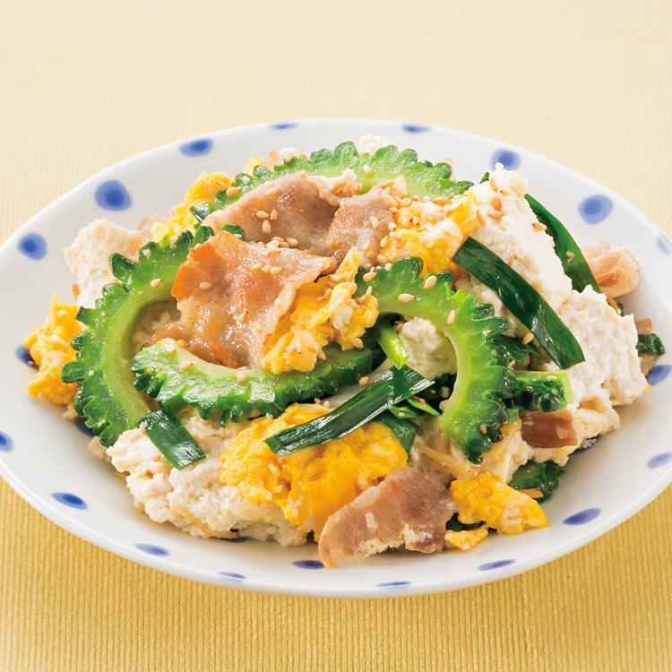 05-03塩豆腐のチャンプルー