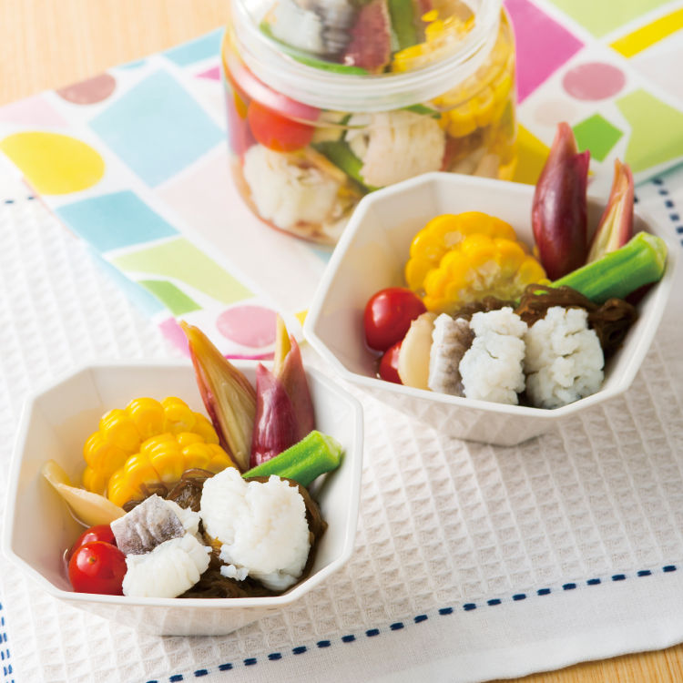 はもと夏野菜のピクルス