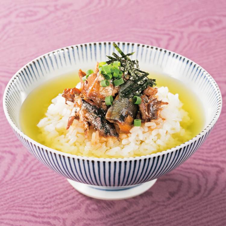 秋刀魚のお茶漬け