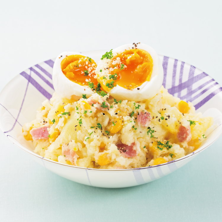 カルボナーラ風ポテトサラダ