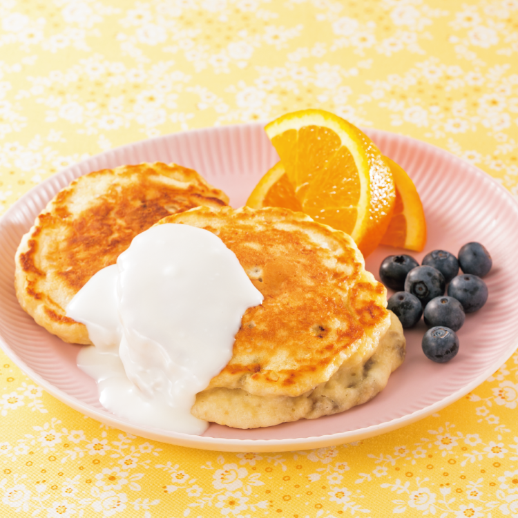 バナナヨーグルトパンケーキ