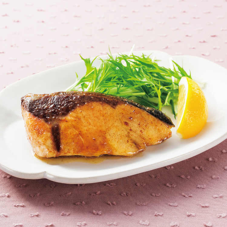 ぶりのバター醤油焼き