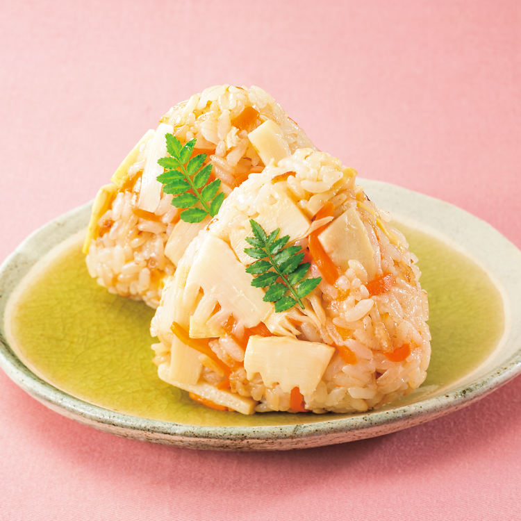 冷めてもおいしいたけのこご飯