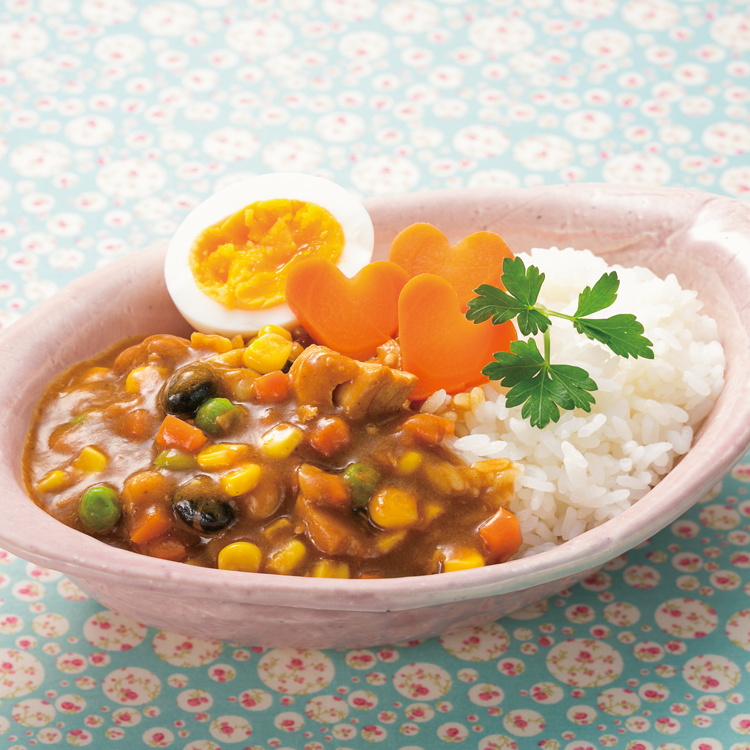 レンジで作る母の日カレー