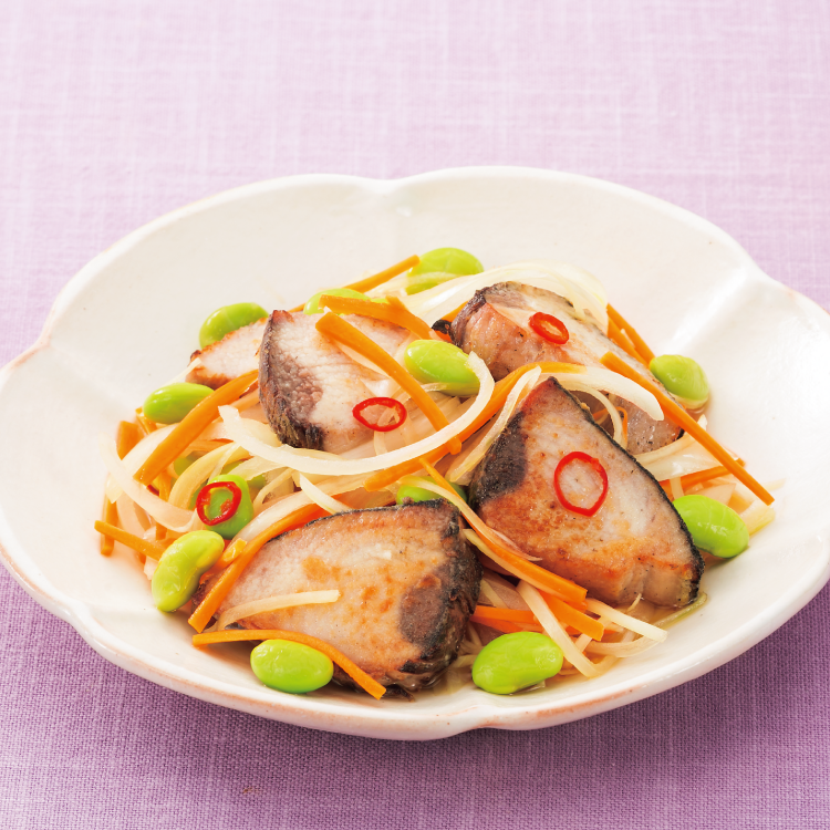 野菜たっぷり カツオの南蛮漬け