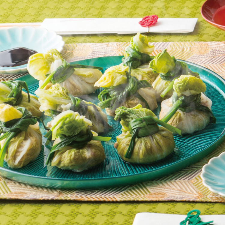 白菜のきんちゃくシュウマイ