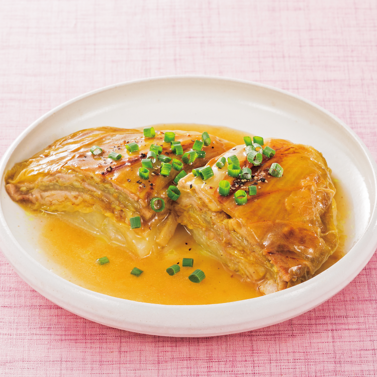 白菜のだんだん蒸し