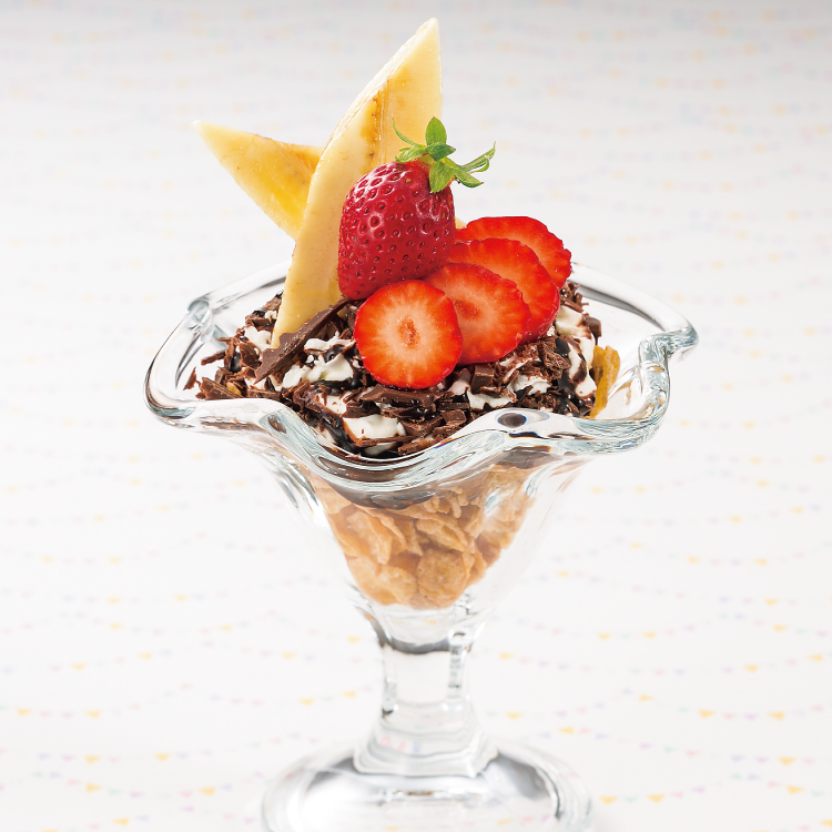 チョコレートパフェ