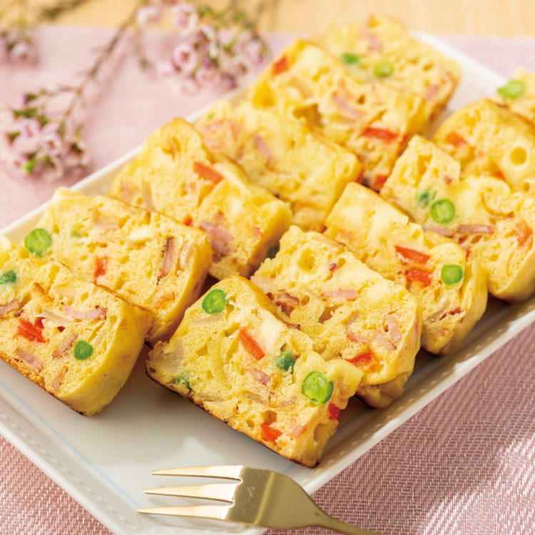 レンジでケークサレ