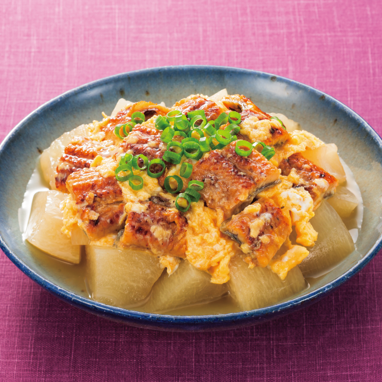 とうがんのうな玉あんかけ