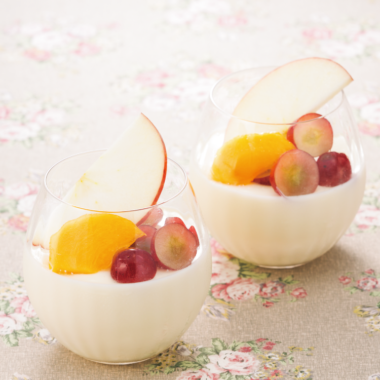 季節のパンナコッタ