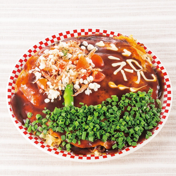 春キャベツのお祝いお好み焼き