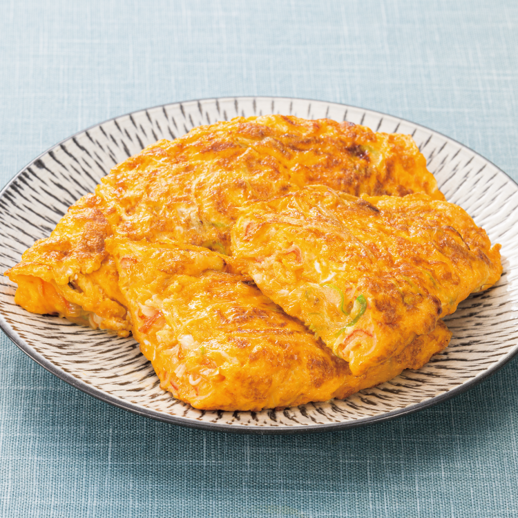 かに風味かまぼこで作るカニ玉